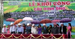 Xây cầu dài 908m với kinh phí 508 tỉ đồng bắc qua sông Ba